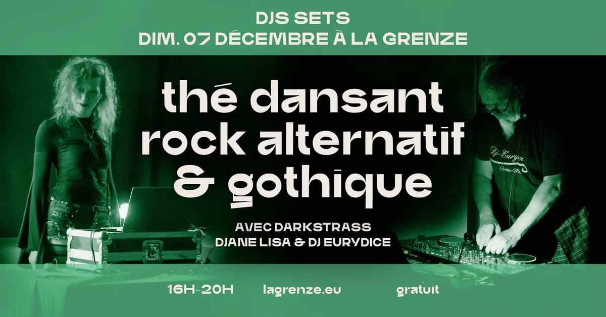 Thé dansant rock alternatif & gothique avec Darkstrass à La Grenze