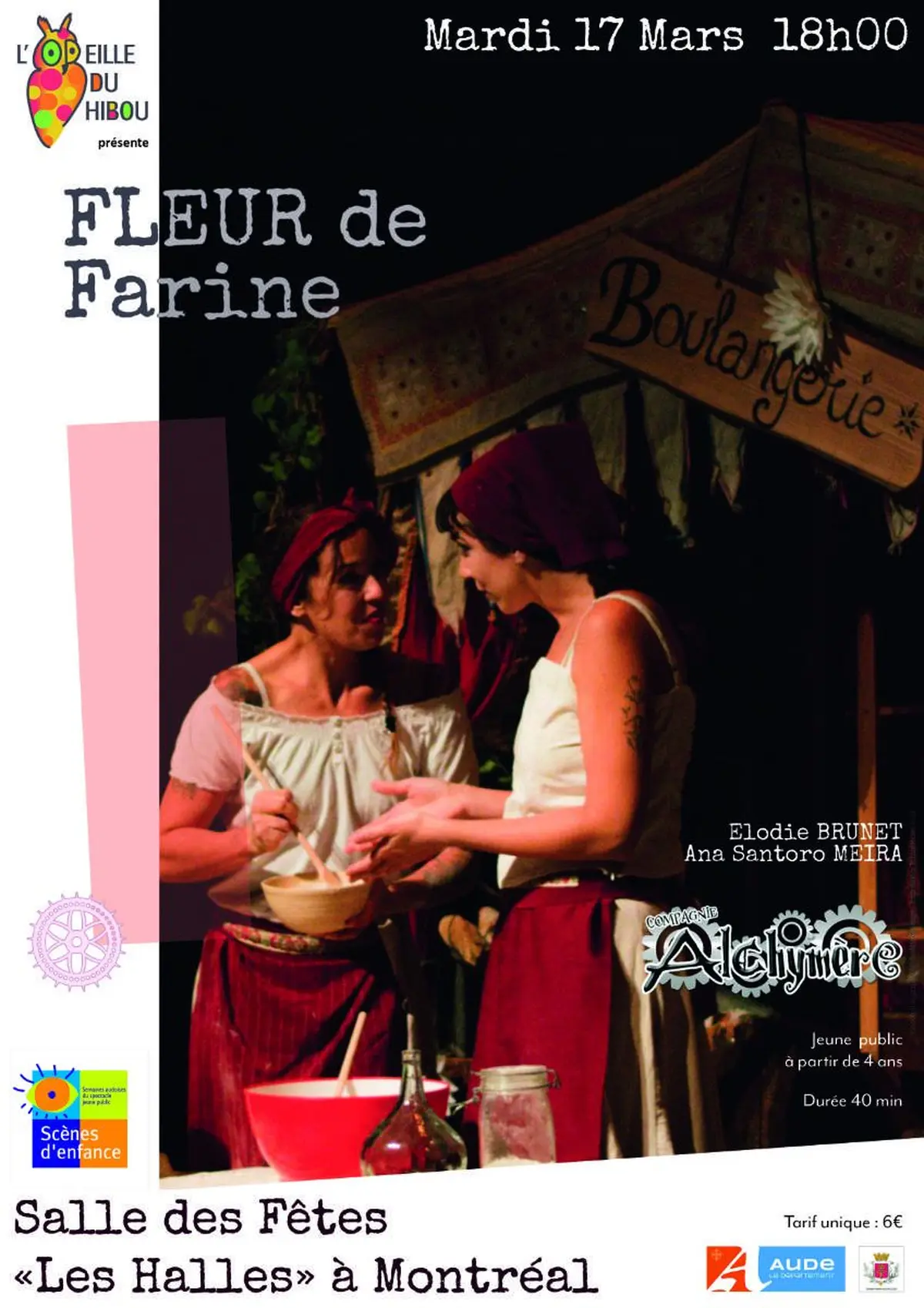 Théâtre : Fleur de farine