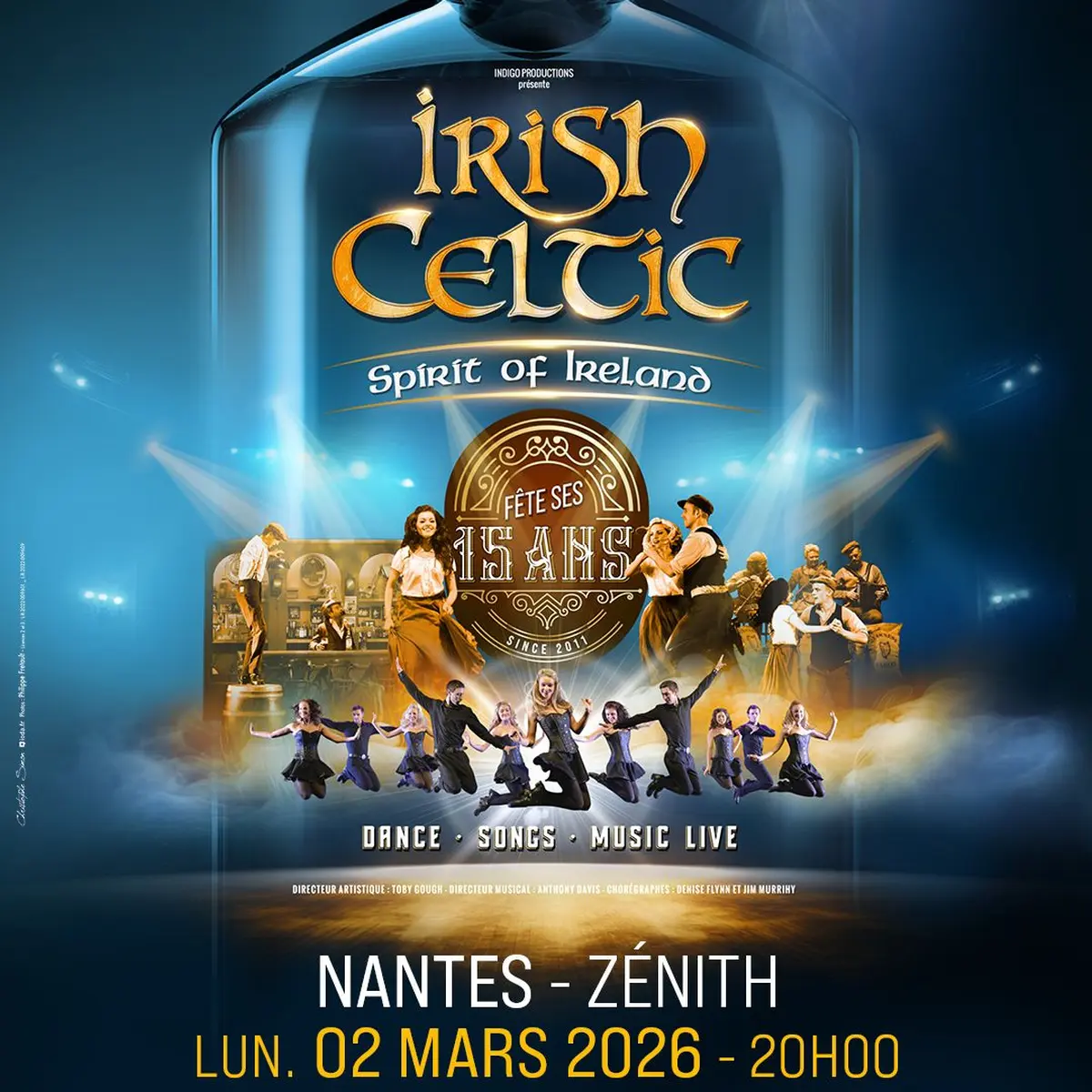 Irish Celtic-Spirit of Ireland fête ses 15 Ans