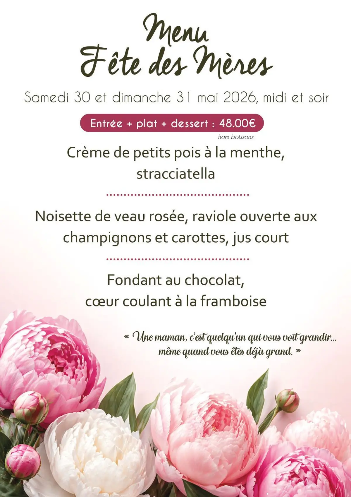 Un moment au cœur de la nature pour la Fête des mamans 