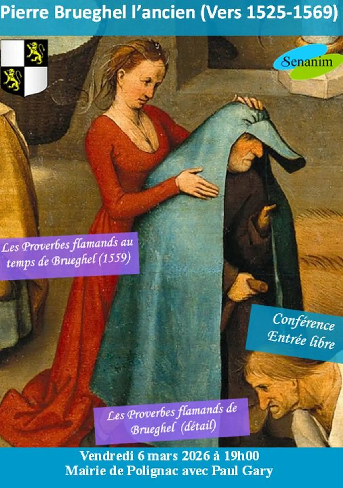 Les Proverbes flamands au temps de Brueghel (1559)