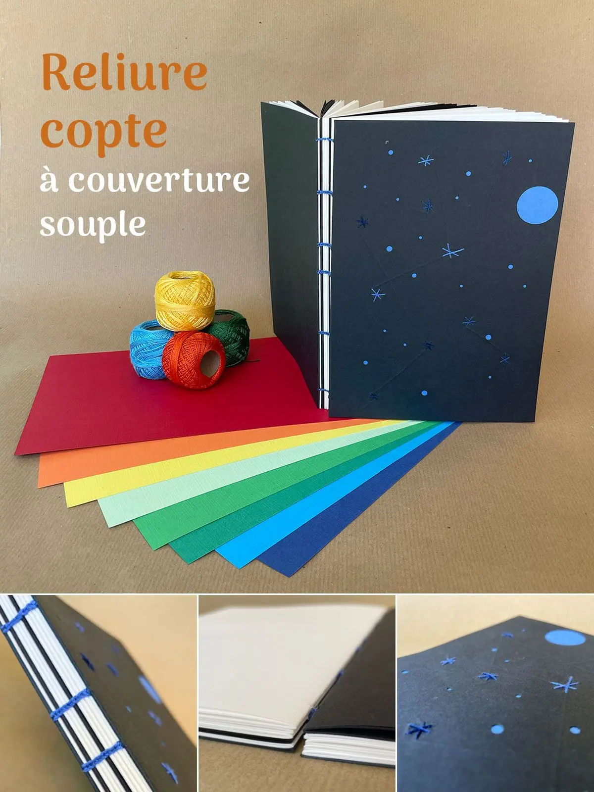 Atelier de reliure : fabriquer un carnet pour la rentrée