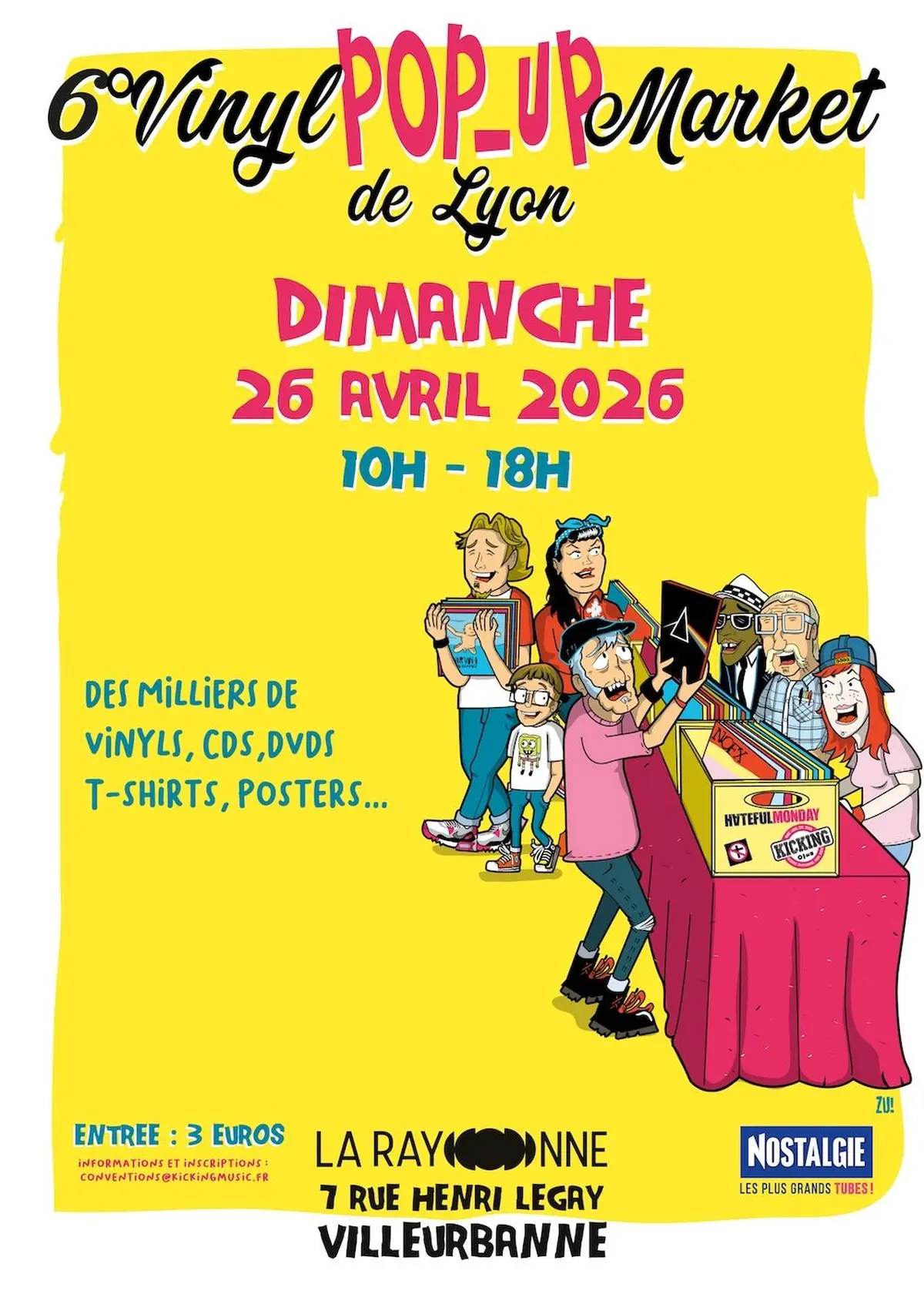 6° Vinyl Pop-Up Market de Lyon