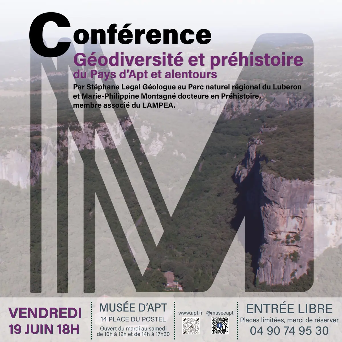 Géodiversité et préhistoire du Pays d’Apt et alentours 