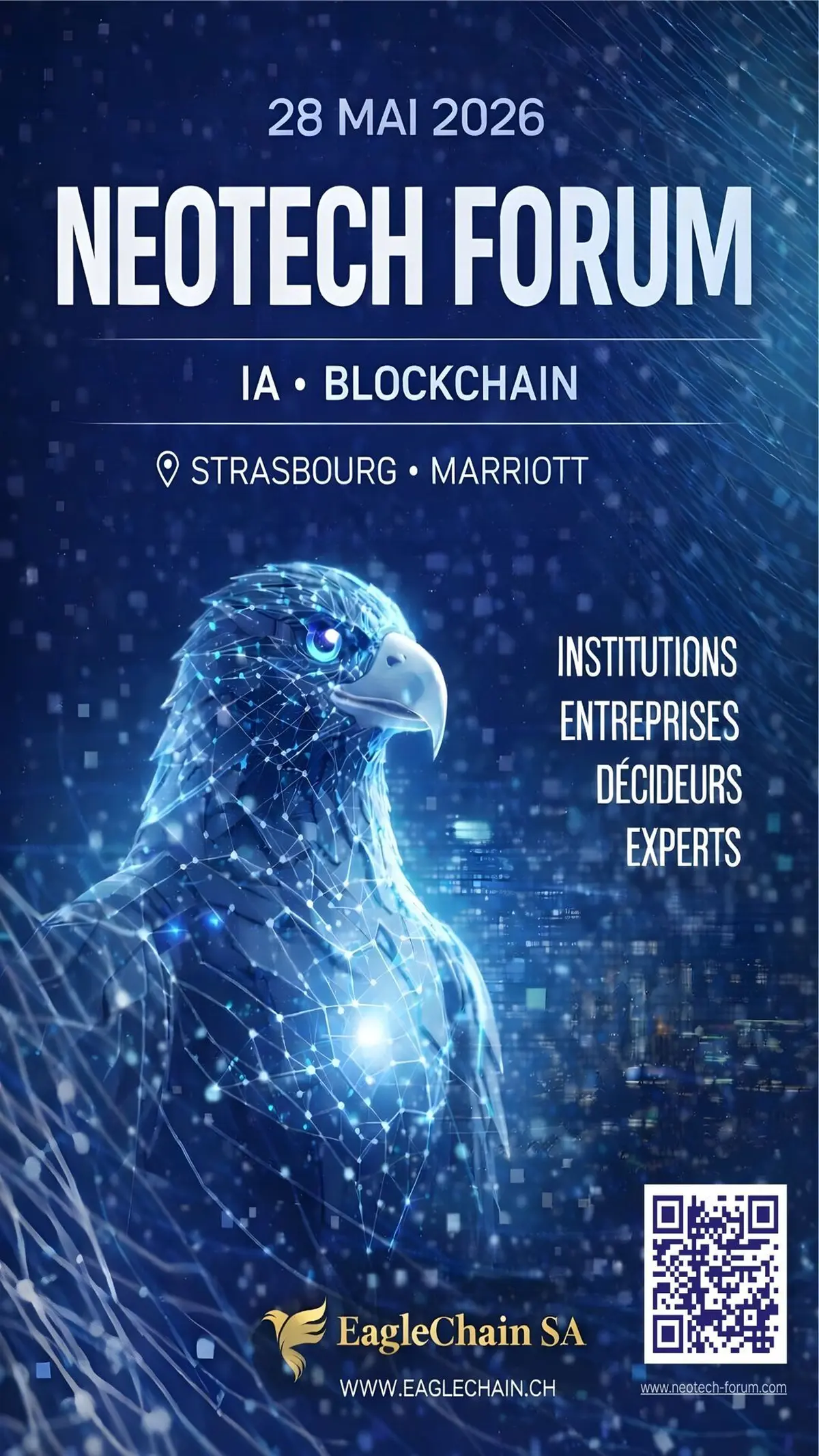 NEOTECH FORUM 2026 – IA & Blockchain | Édition Strasbourg
