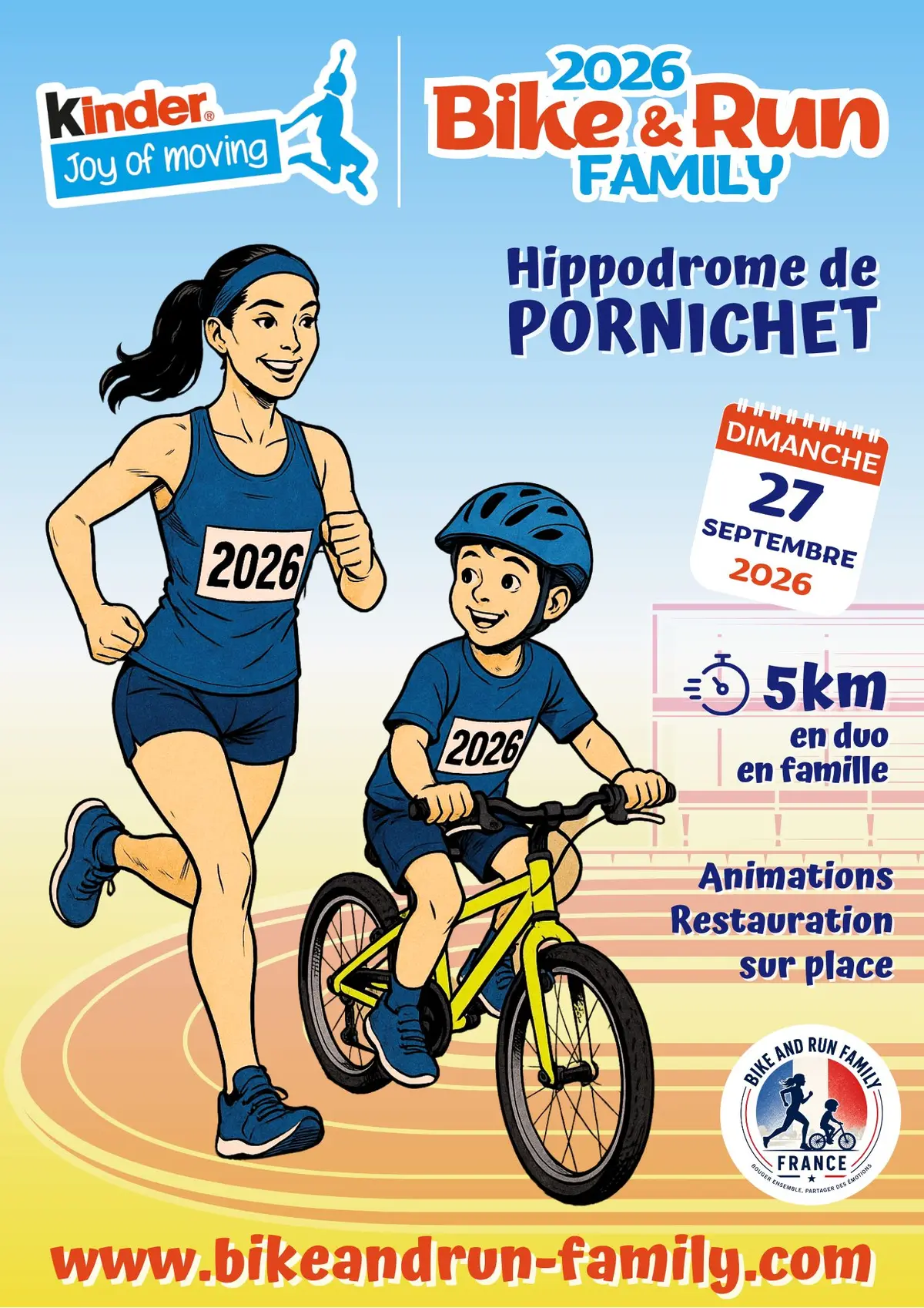 Bike and Run Family Agen – Kinder Joy of Moving 2026