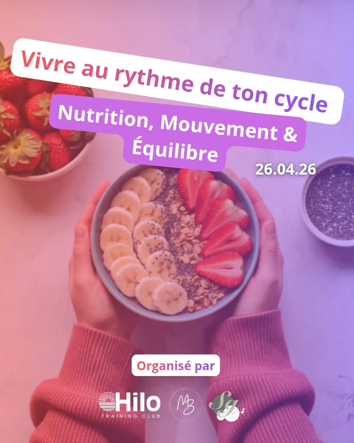 Vivre au rythme de ton cycle