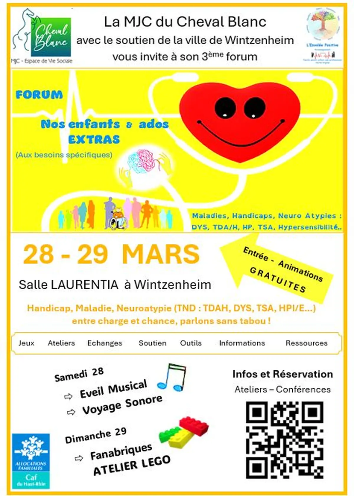 Forum Nos enfants et ados EXTRA aux Besoins Particuliers