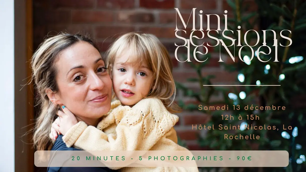 Mini session photo de Noël