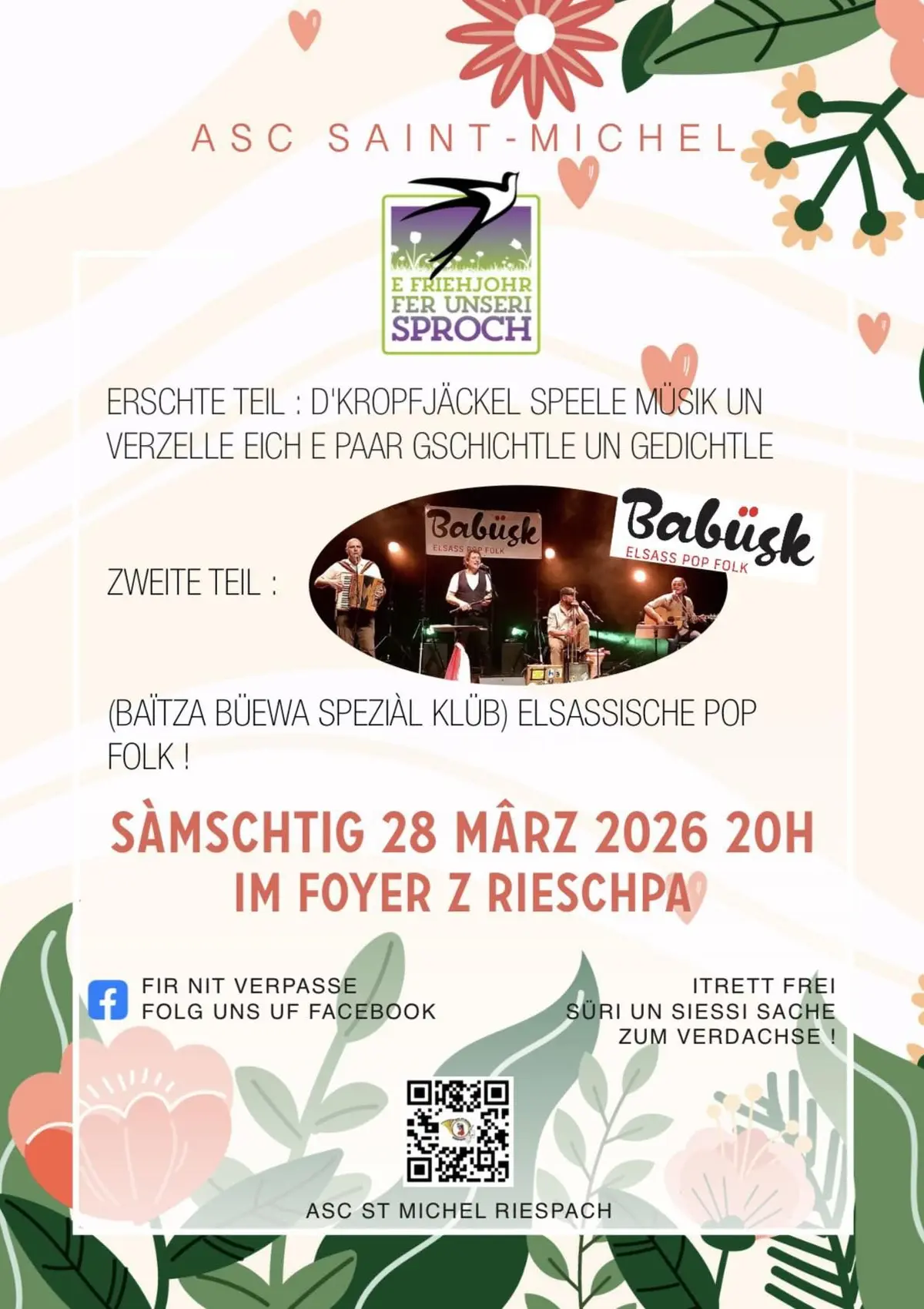 E Friehjohr fer unseri Sproch