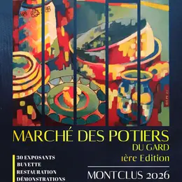 1er marché des potiers de Montclus