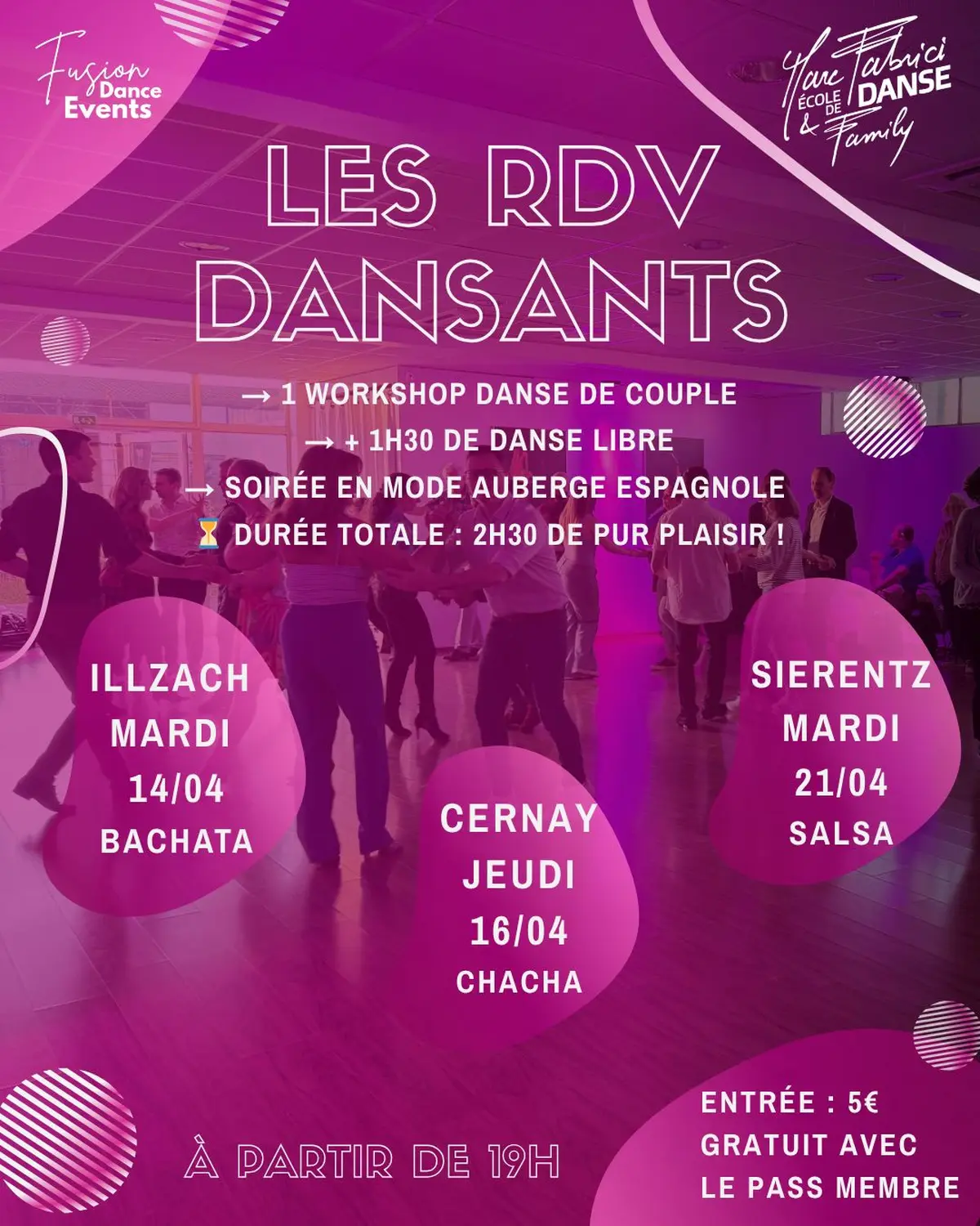 RDV Dansants – Vacances d’avril