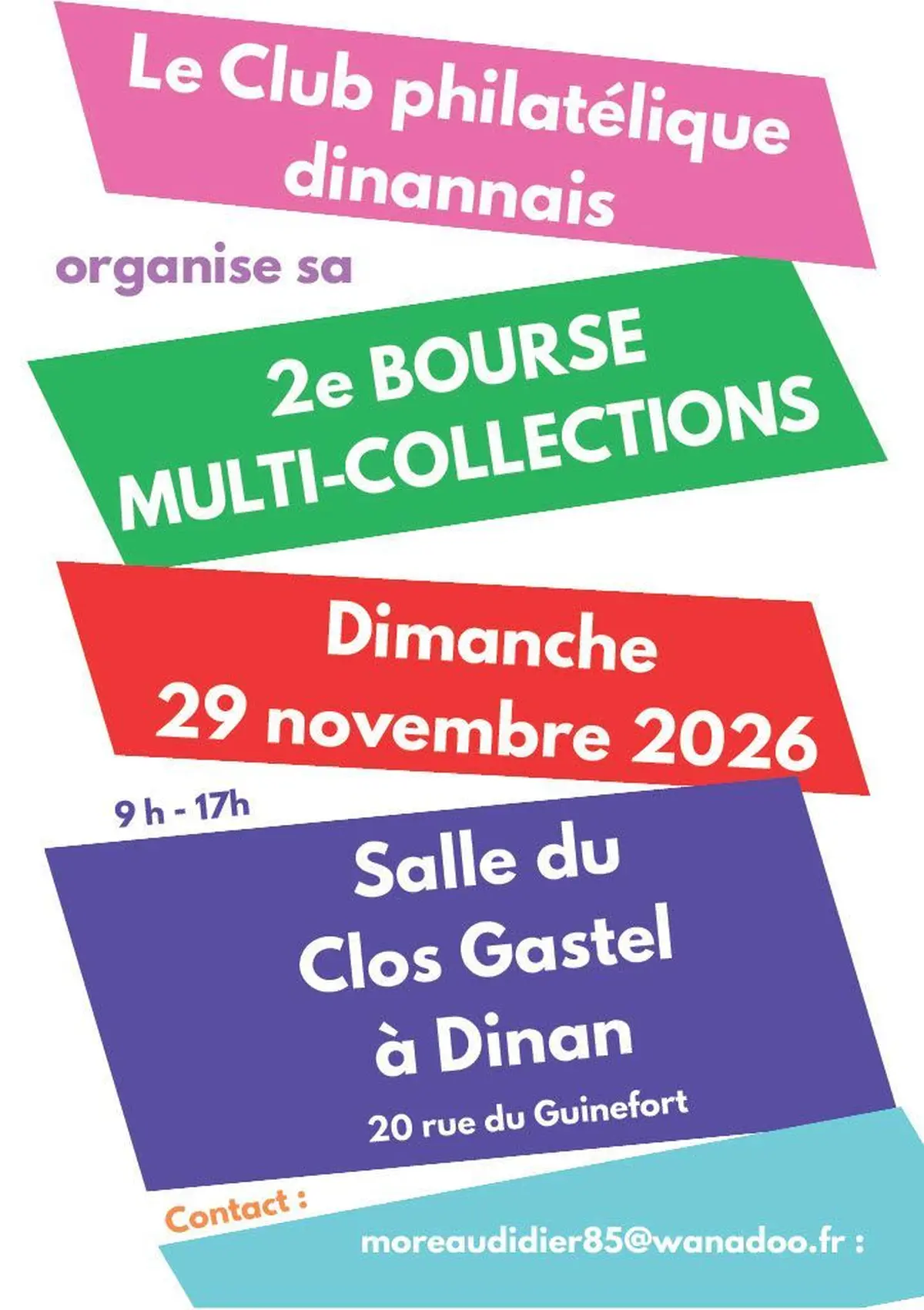 Multi-collection du club philatélique dinannais