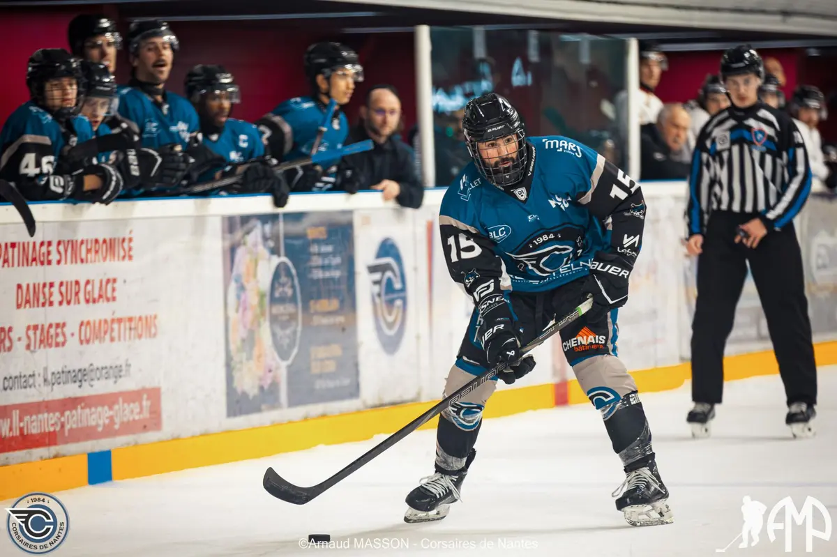 Hockey sur glace : l'ultime bataille au Petit Port pour les Corsaires de Nantes 