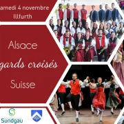 Danses et musiques, Regards croisés : Alsace/Suisse. Les Burgdeïfala invitent la Farandole de Courtepin