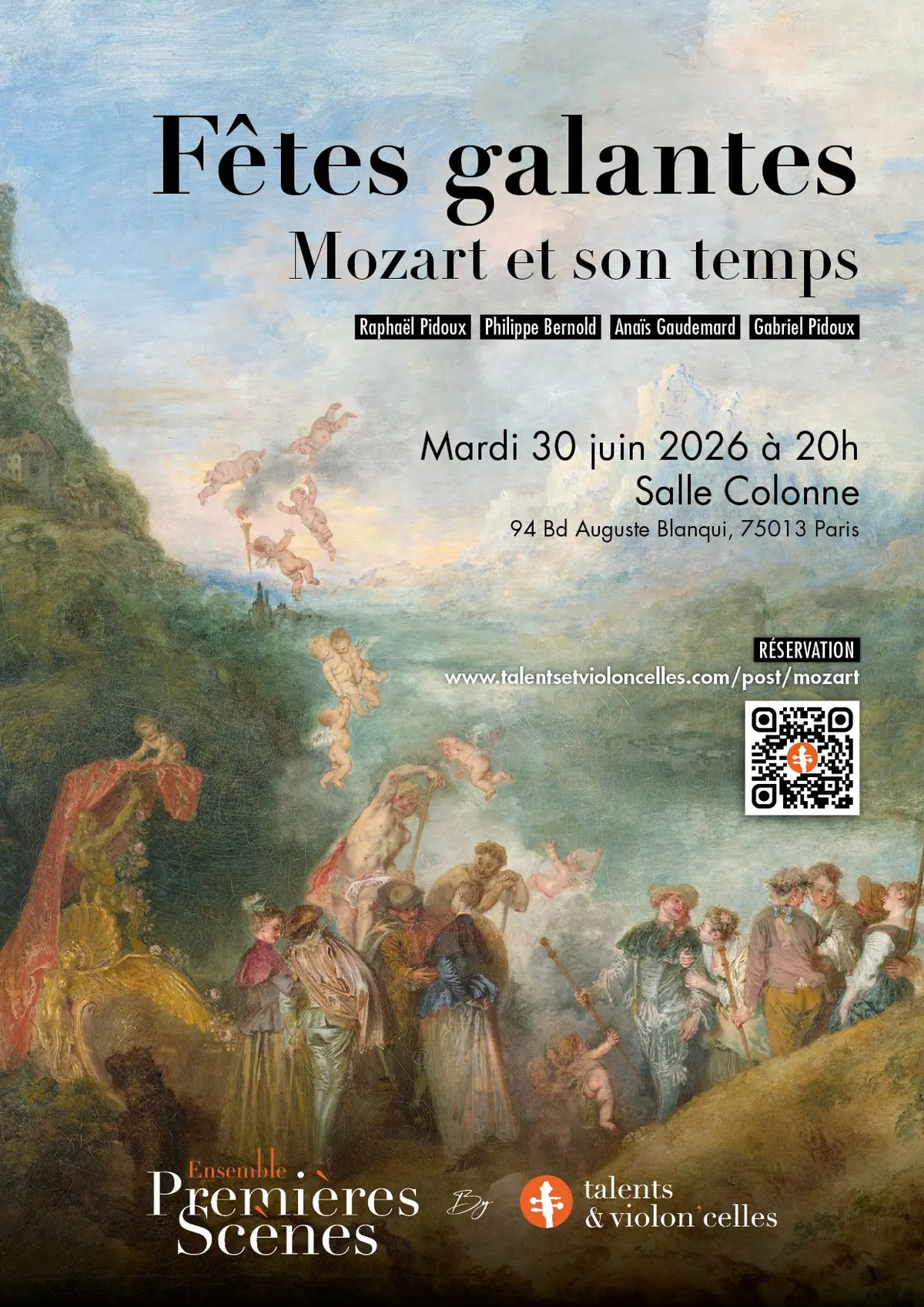 Fêtes galantes : Mozart et son temps