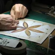 Stage de marqueterie.