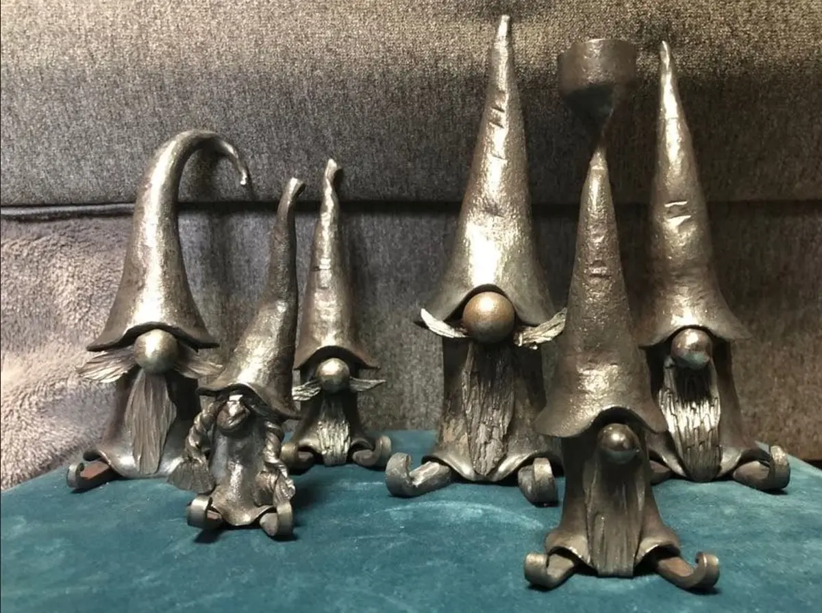 Atelier -  Gnome en fer forgé, Vlad le Grand !