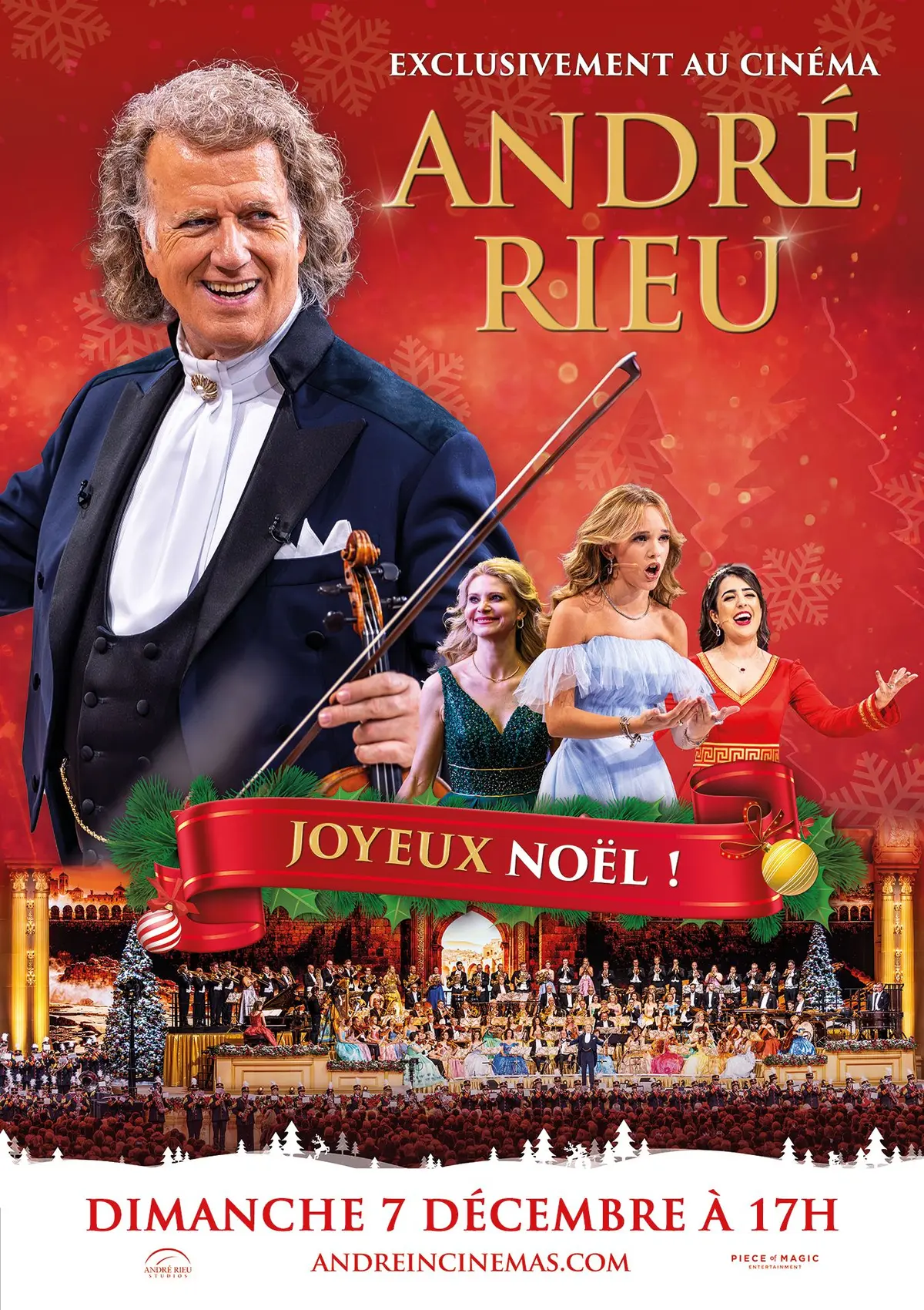Concert de Noël 2025 d'André Rieu : Joyeux Noël !