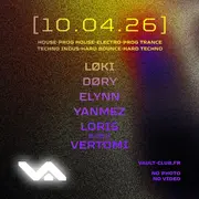 VAULT / Floor 1 - Hard Techno / Floor 2 By ECHO