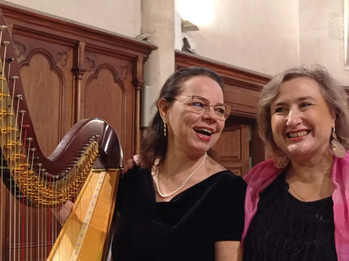Les Edulis en concert à Mailly-le-Château (soprano & harpe) !