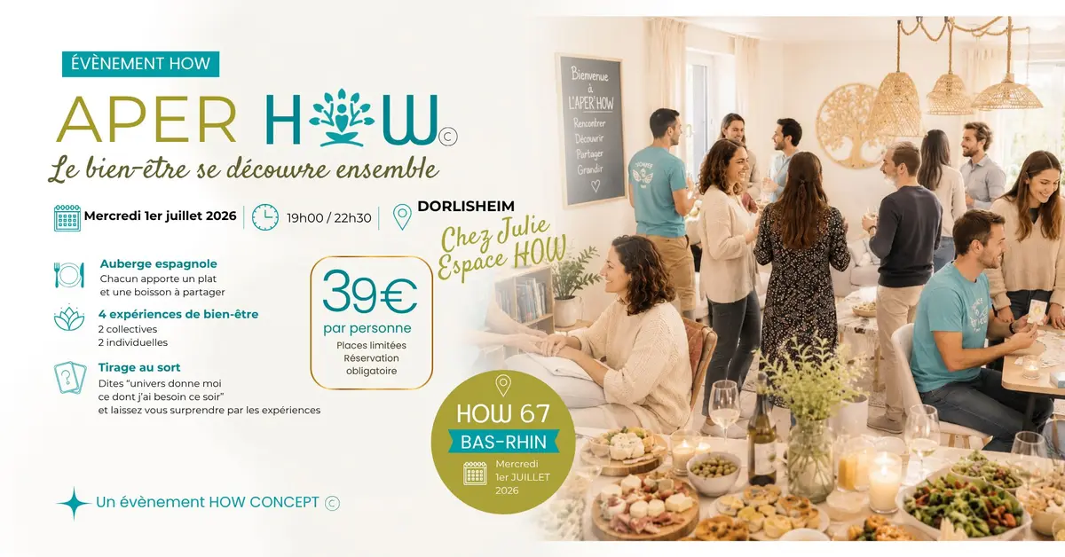 Aperhow à Dorlisheim chez Julie - Apéro & Bien-être