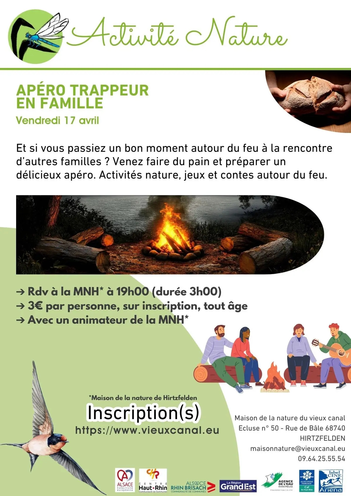 Apéro trappeur en famille