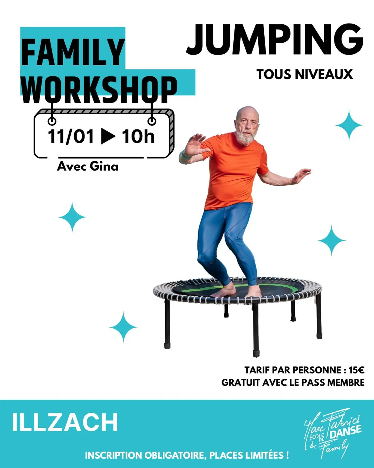Jumping Fitness : une séance explosive avec Gina à Illzach