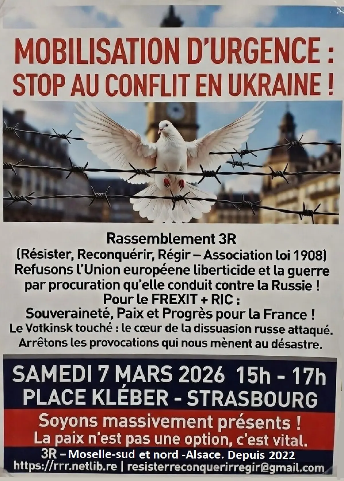 Mobilisation d'urgence : Stop à l'incendie provoqué par l'Occident !