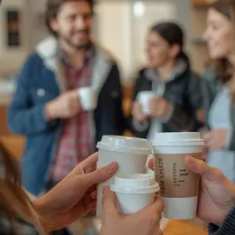 Le café des vacanciers