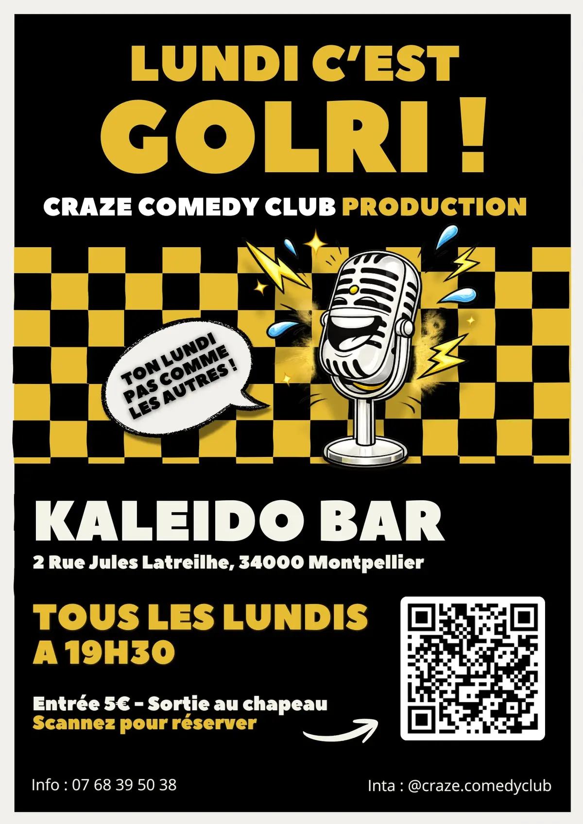 Lundi c'est Golri - Craze Comedy Club