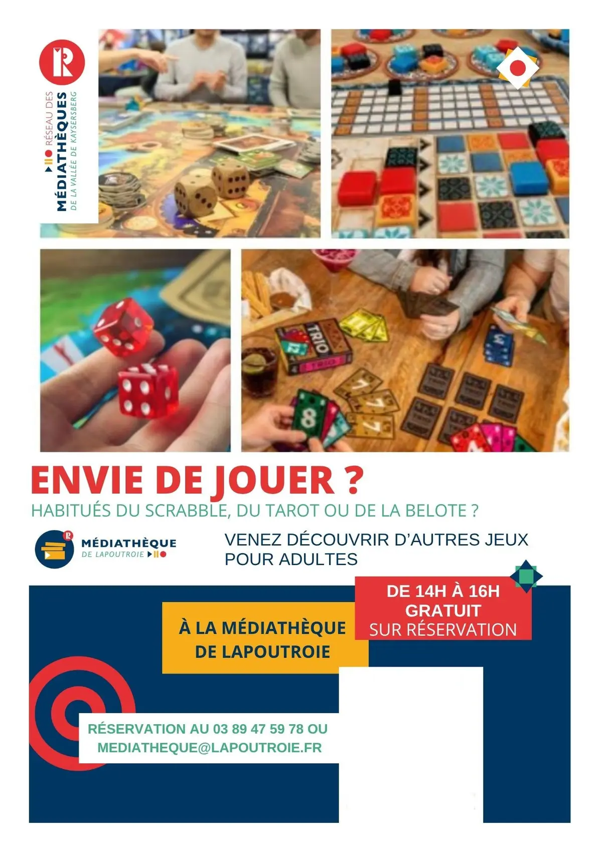 Envie de jouer ? Moment de découvertes ludique