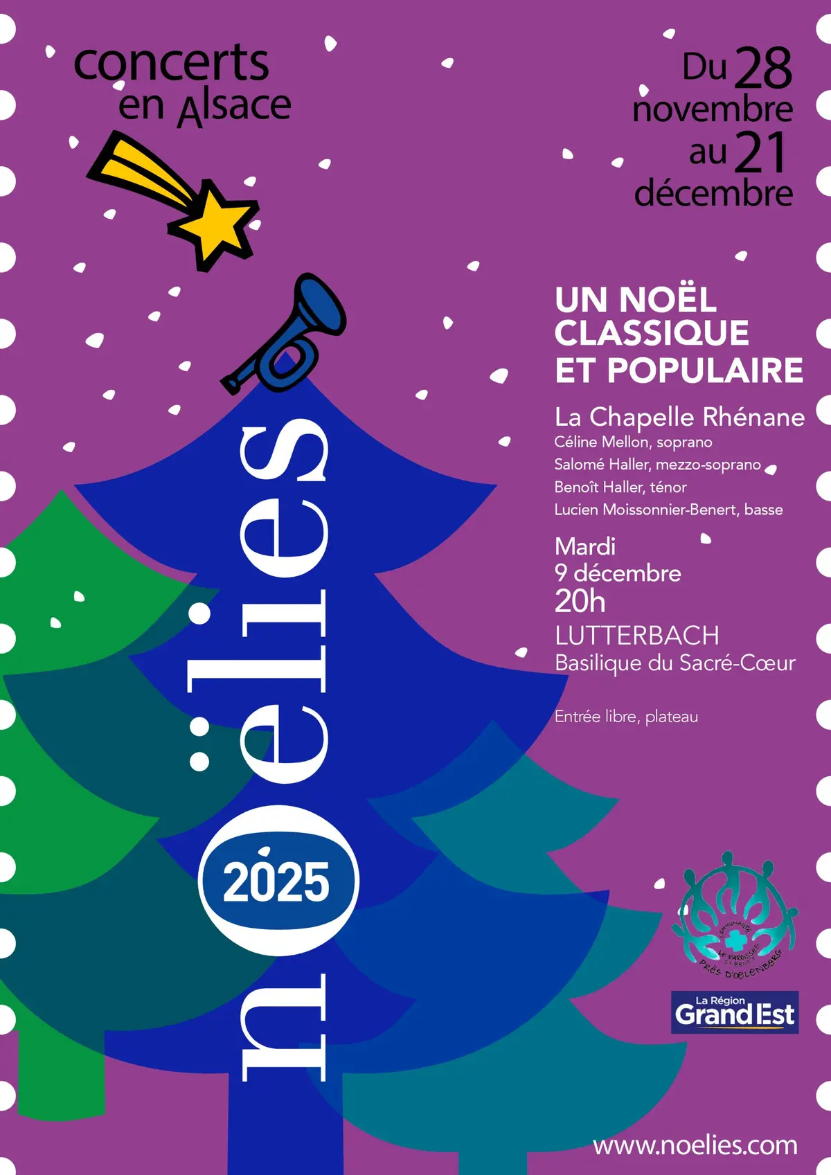 Un Noël classique et populaire