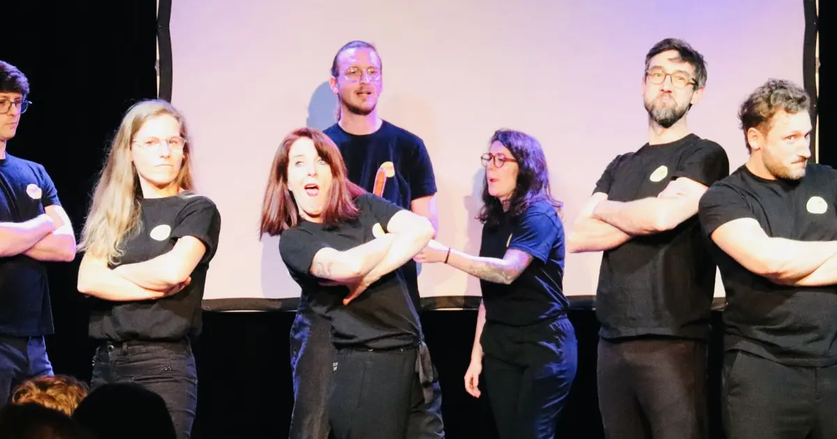 Spectacle d'impro de l'école Tadam