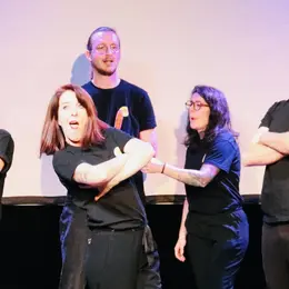 Spectacle d'impro de l'école Tadam