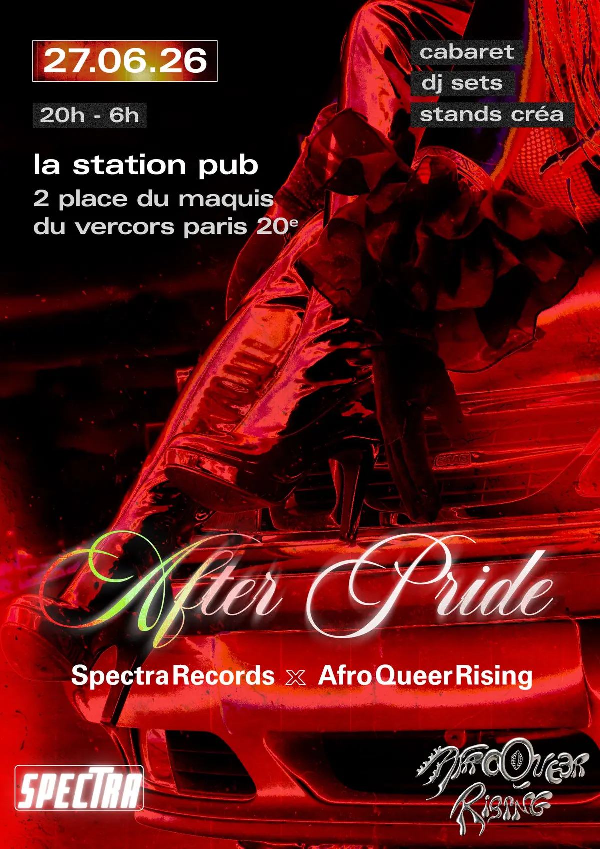 AFTERPRIDE - Afro Queer Rising & Spectra Records