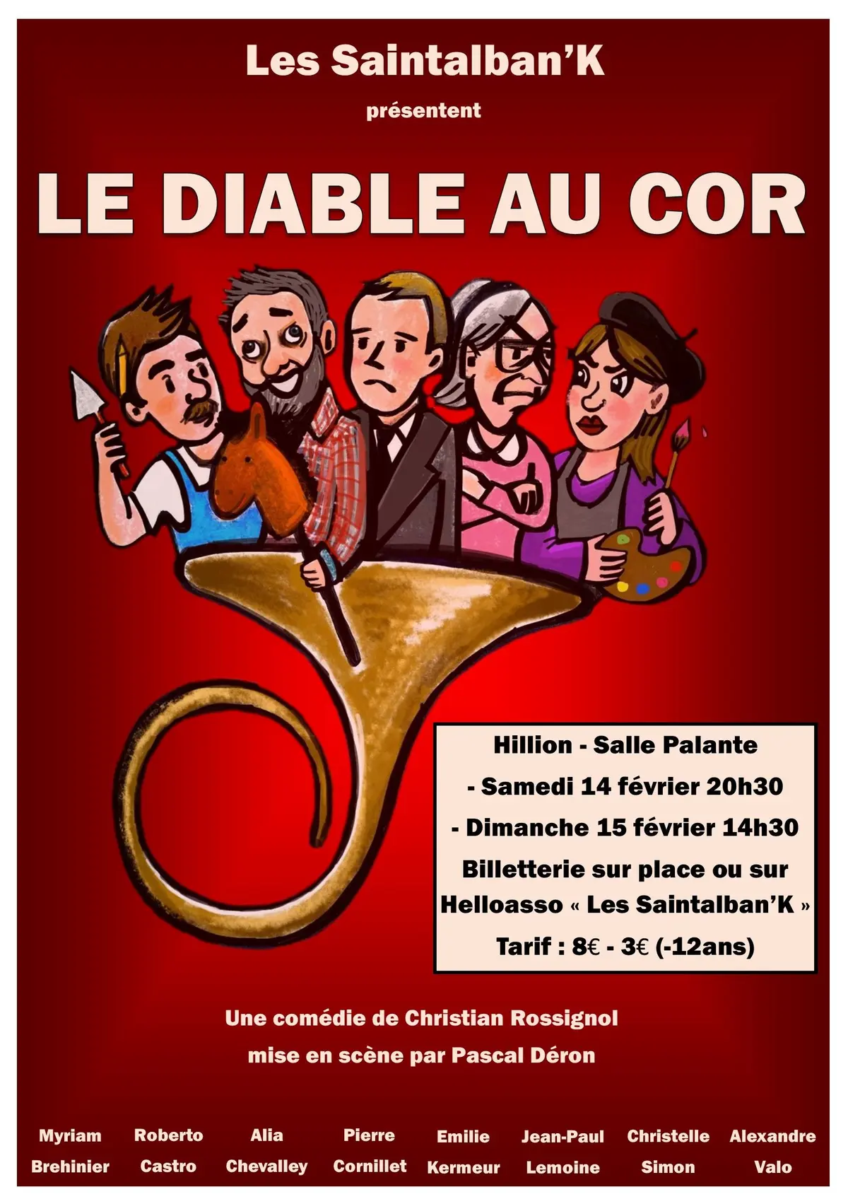 Théâtre à l'Espace PALANTE d'HILLION