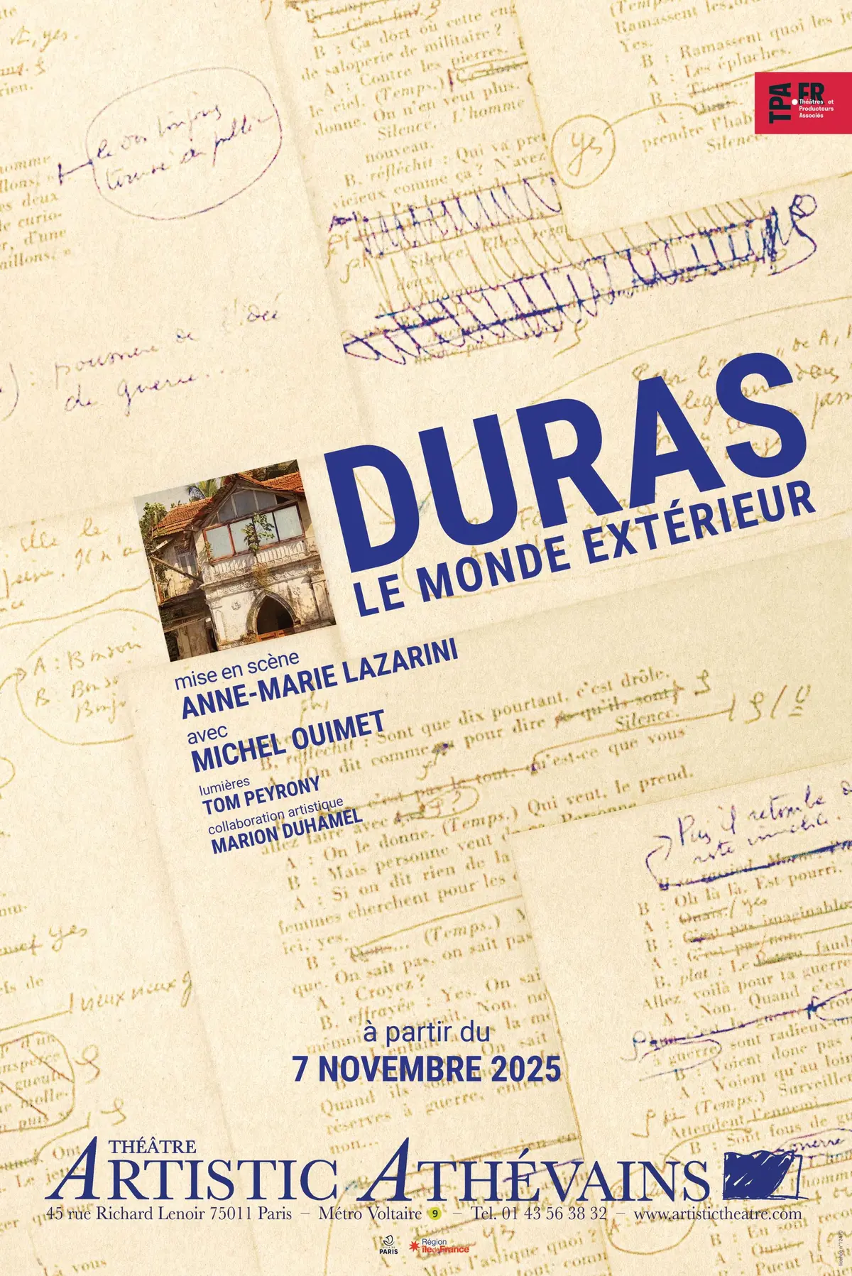 Le Monde extérieur de Marguerite Duras 