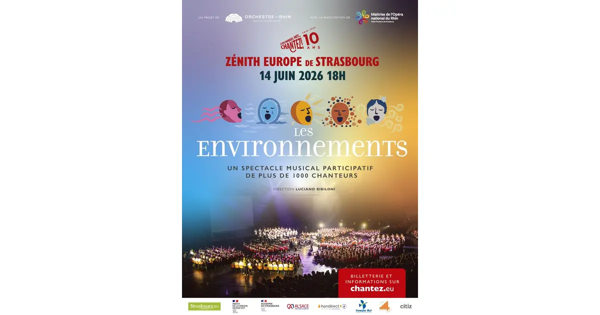 “Les Environnements” À vos marques, prêts... Chantez ! fête ses 10 ans