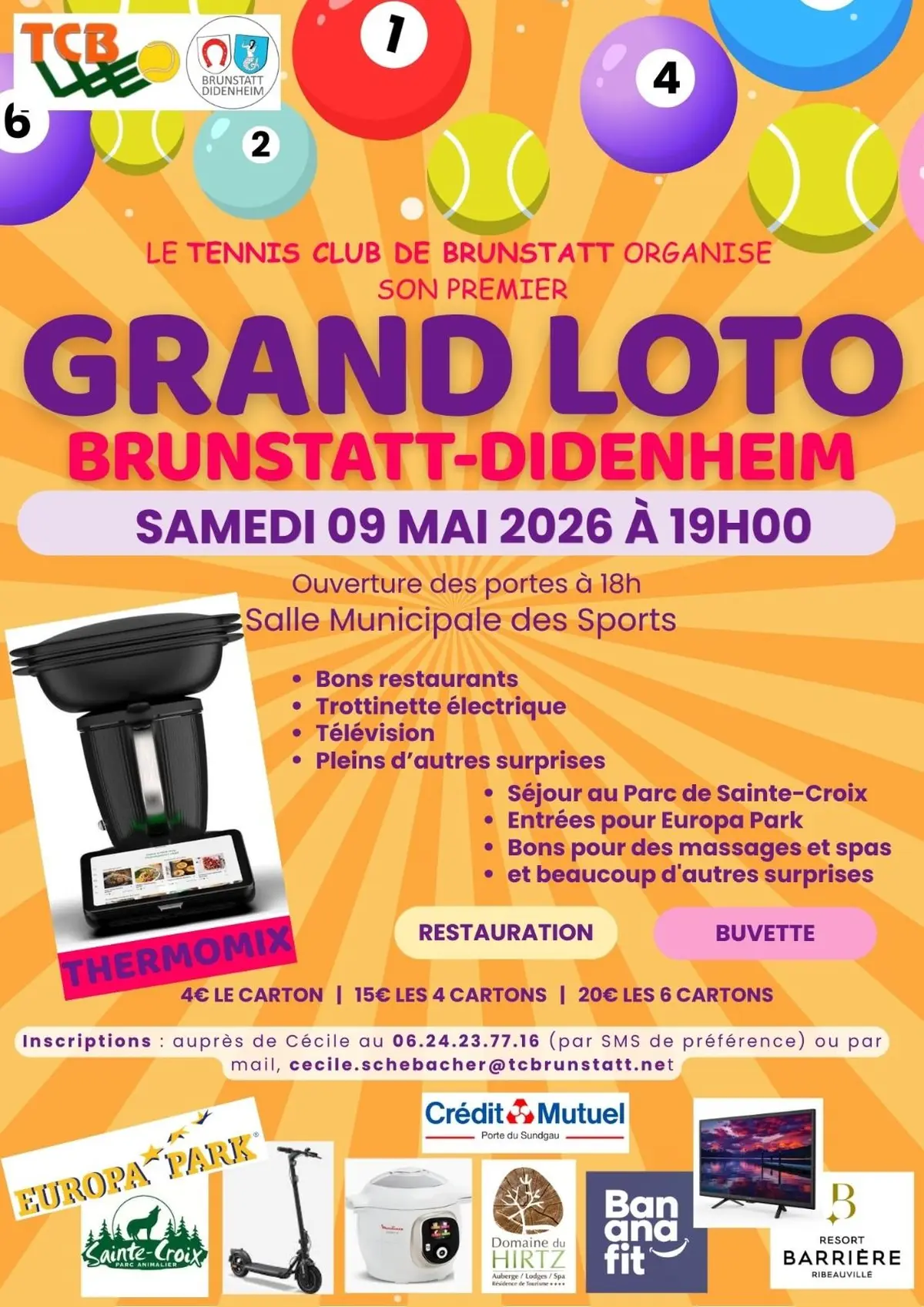 Le grand LOTO du Tennis Club de Brunstatt