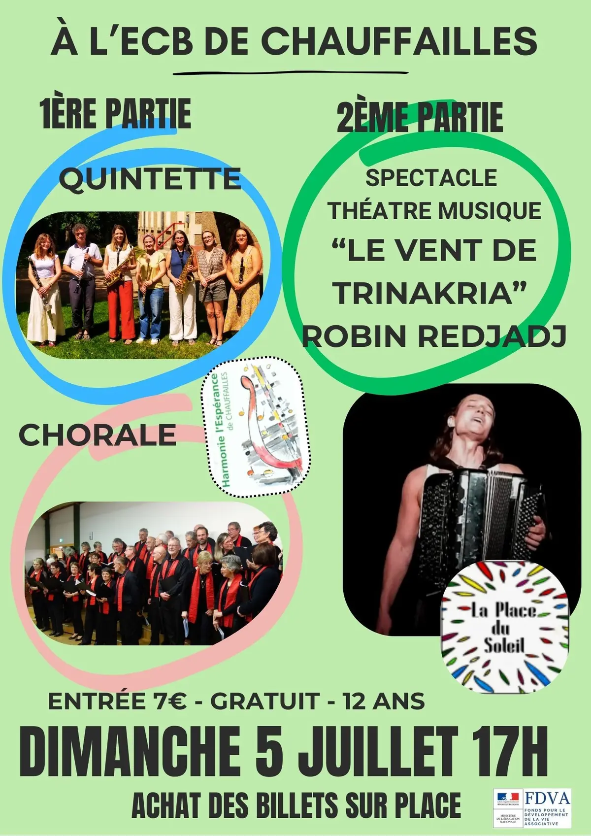 L'Harmonie l'Espérance de Chauffailles fait son spectacle !