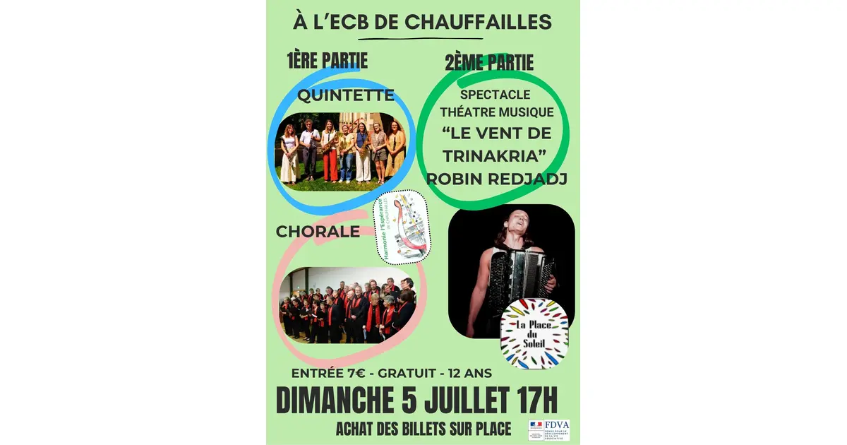 L'Harmonie l'Espérance de Chauffailles fait son spectacle !