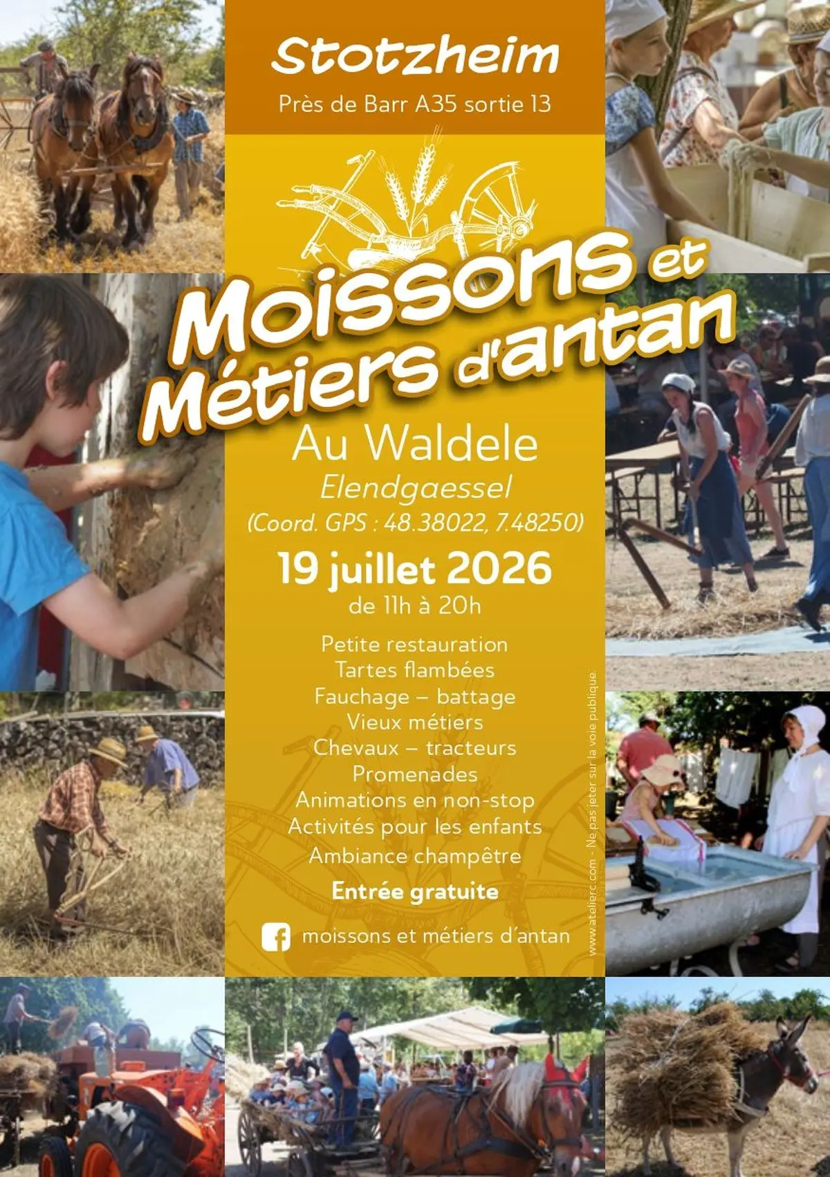 Fete de la Moisson et des métiers d Antan 