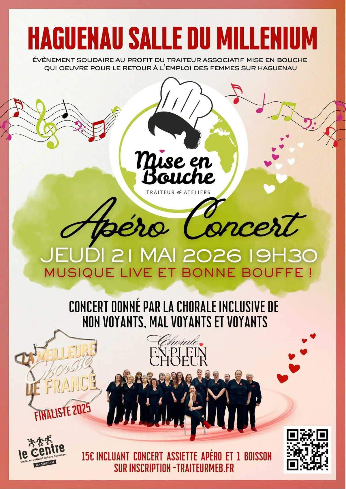 Apéro concert solidaire