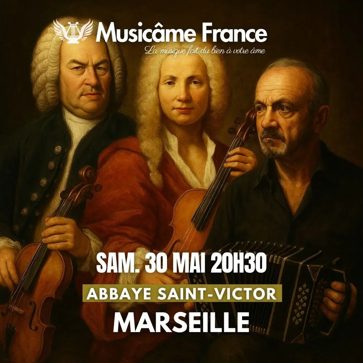 Concert à Marseille : Vivaldi x Bach x Piazzolla Vol.2