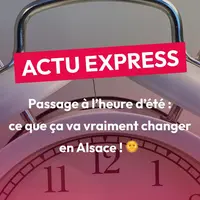Le passage à l’heure d’été aura lieu dans la nuit du 29 au 30 mars 2025 en Alsace DR