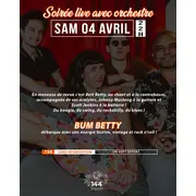 Soirée dansante avec l'orchestre BUM BETTY