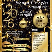 Soirée dansante, Réveillon Saint Sylvestre  à l'Espace Apogée - Prémery