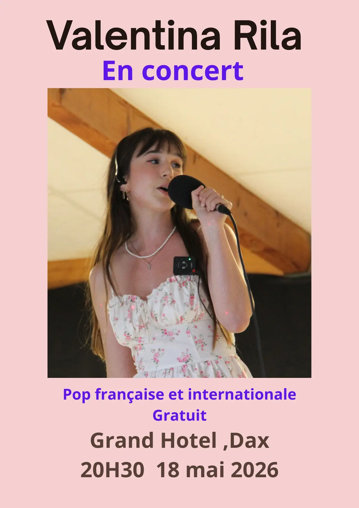 Valentina Rila en concert