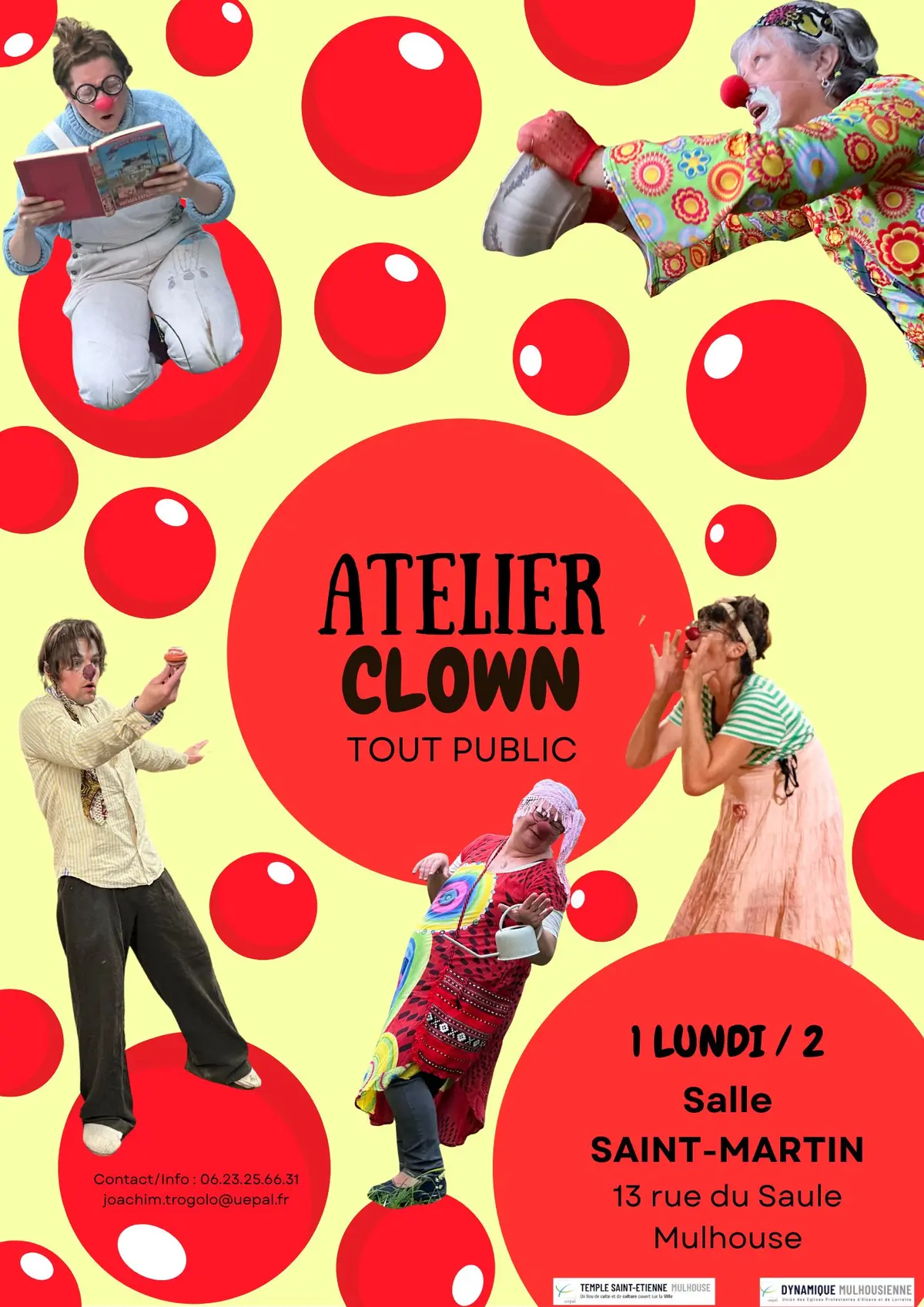 Atelier clown-théâtre (Tout public)